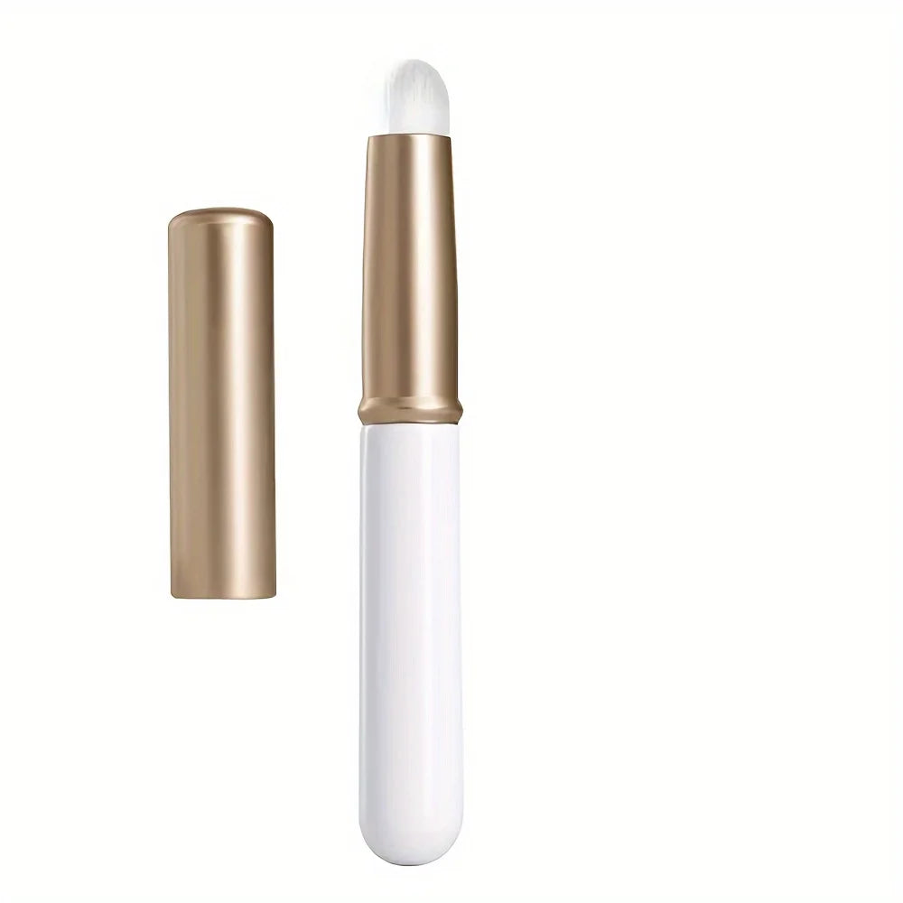 1 Lip Brush, Concealer Brush, Lip Gloss Brush, Concealer Brush With Cover, Makeup Tool Soft Brush