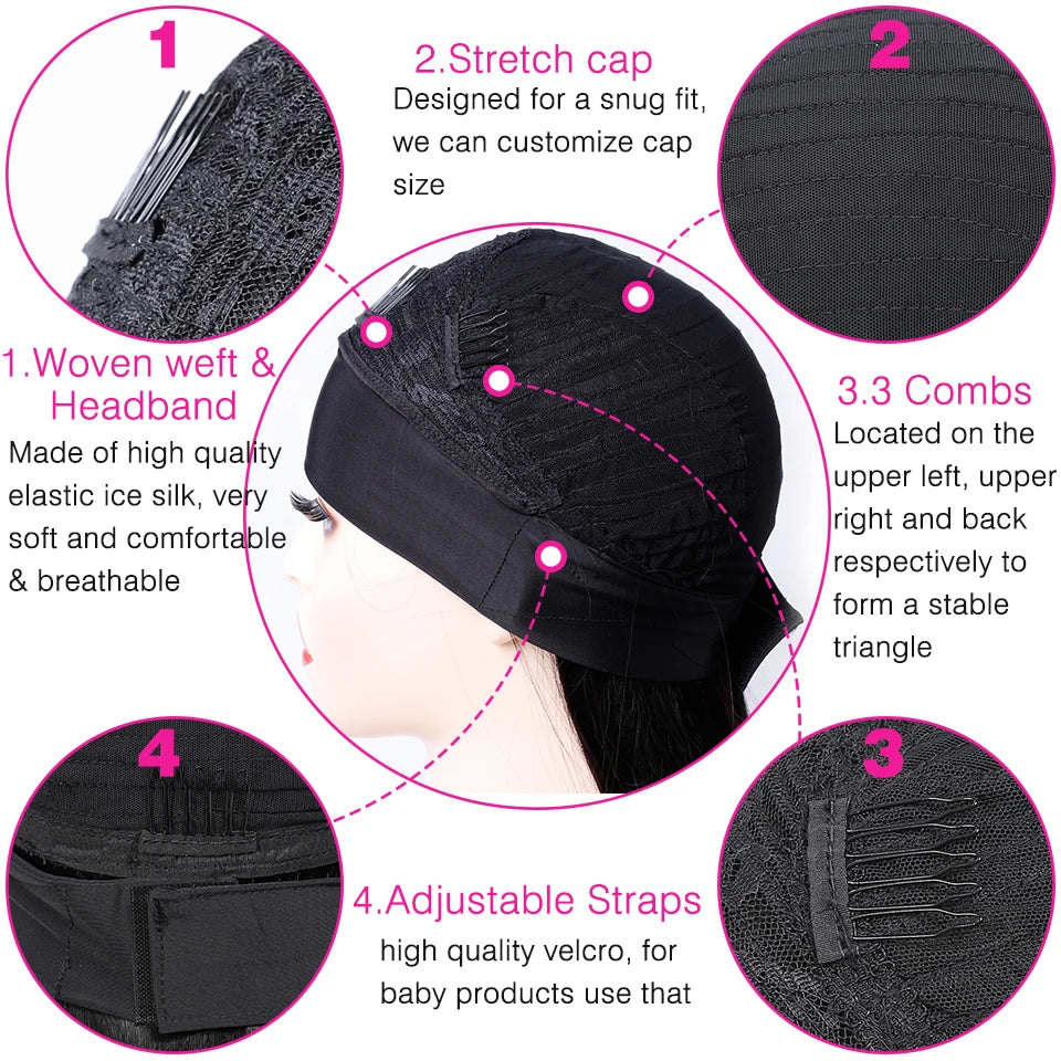 Headband Wig Human Hair Kinky Curly MYLOCKME No Glue Full Machine Made Brazilian Remy Human Hair Wigs