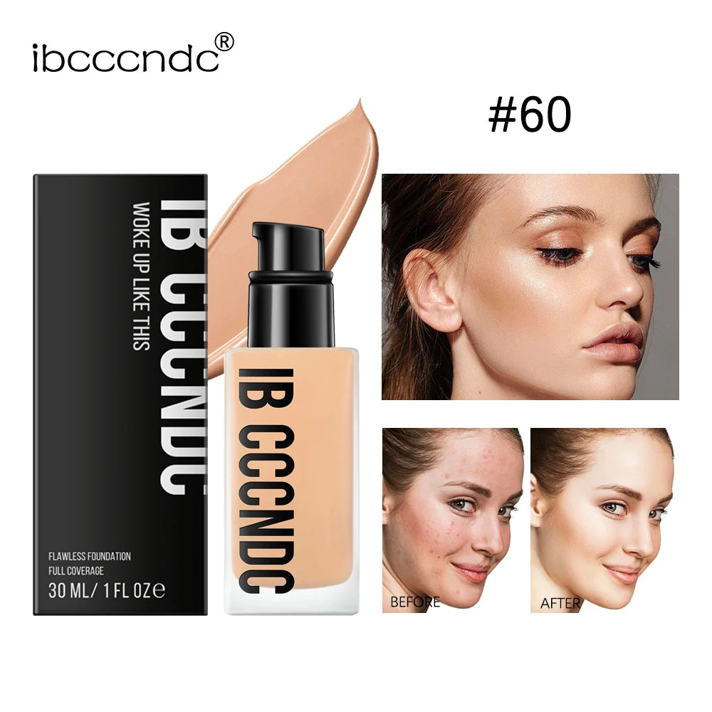 Make Up Foundation Cream for Face High Coverage Foundation Foundations Makeup Waterproof