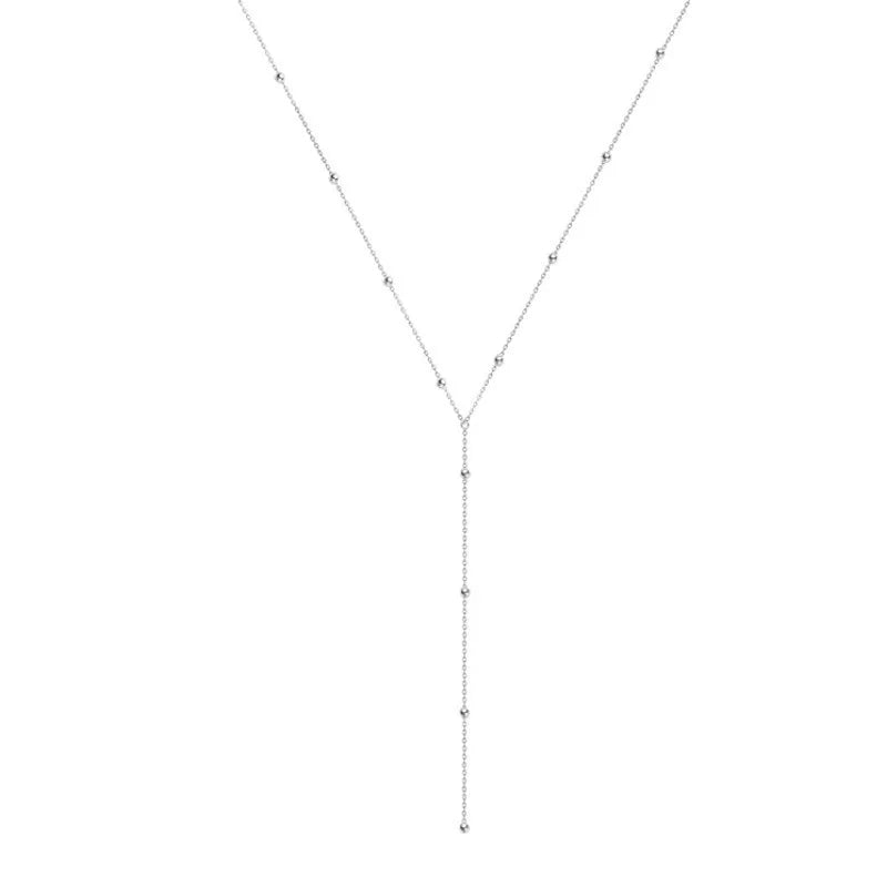 Women's Exquisite Charm Long Neck Chain Romantic Classic Elegant Style Jewelry Delicate Korean Fashion