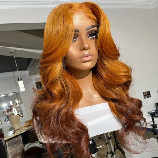 Colorful Human Hair Wigs Clearance Sale Limited Quantity Bleached Knots 13x4x1 Lace T Part Wigs