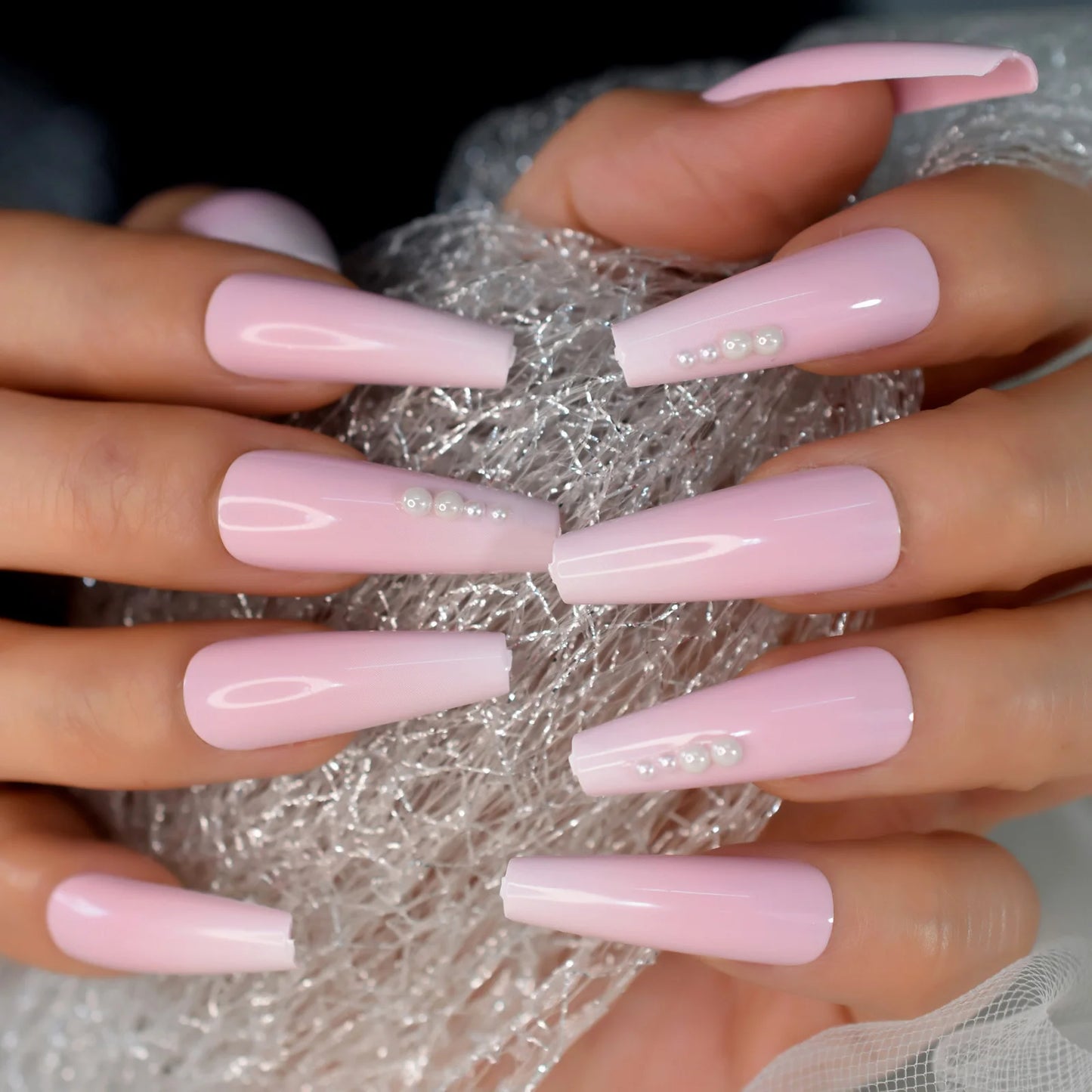 iMABC press on fake nails a great number of patterns hand art for women and girls come