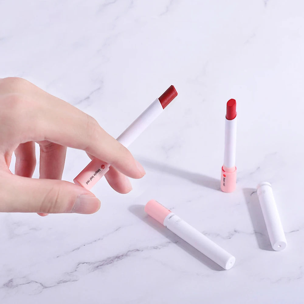 4 Colors Makeup Lipstick Cosmetics Lipstick Set Lip Tint Lip Gloss Waterproof Maquillaje Matt