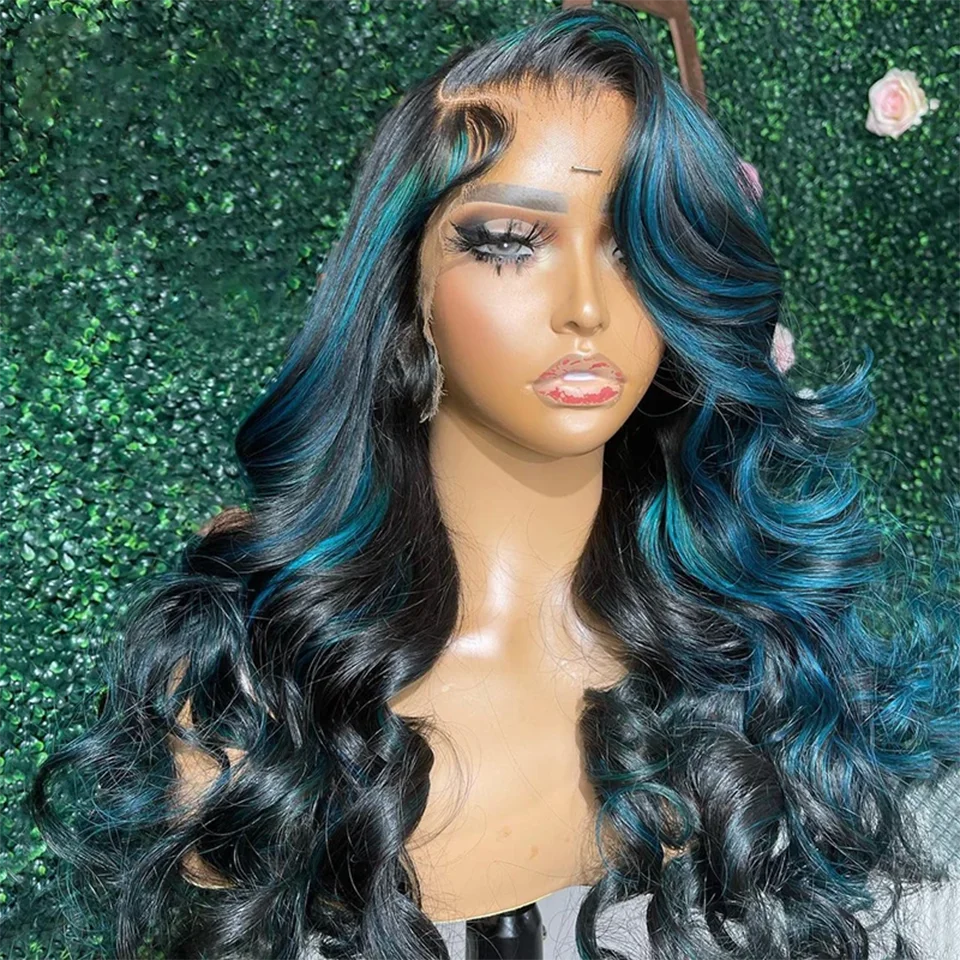 Colorful Human Hair Wigs Clearance Sale Limited Quantity Bleached Knots 13x4x1 Lace T Part Wigs