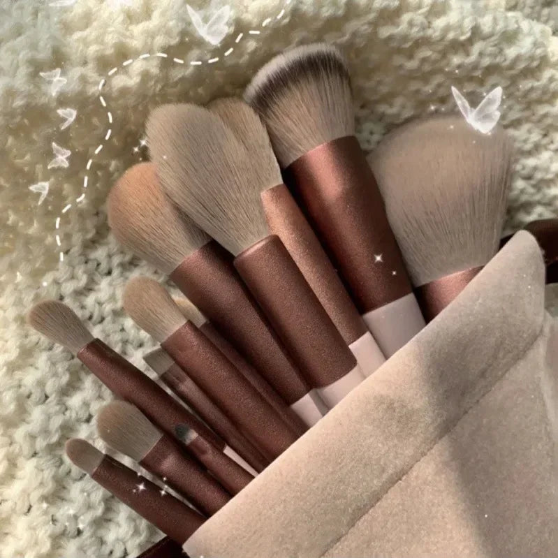 3/13/22pcs Professional Makeup Brushes Tools Set Make Up Brush Tools Kits for Eyeshadow Eyeliner