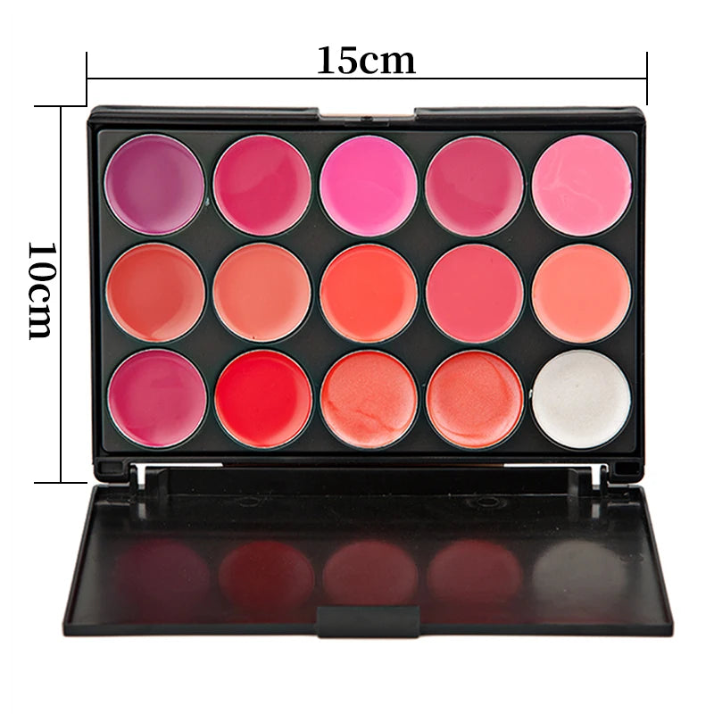 66 Colors Beauty Make Up Lipsticks Lip Gloss Moisturizer Shimmer Lipstick Palette Maquiagem Moisturizer