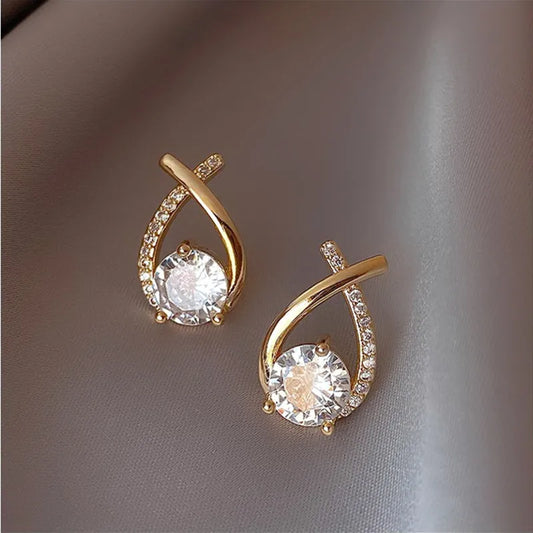 Popular Beautiful Fashion Elegant Silver Color Earrings for Woman Fashion party fine Wedding Gifts elegant noble Jewelry