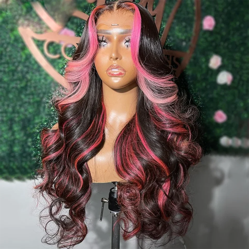 Colorful Human Hair Wigs Clearance Sale Limited Quantity Bleached Knots 13x4x1 Lace T Part Wigs