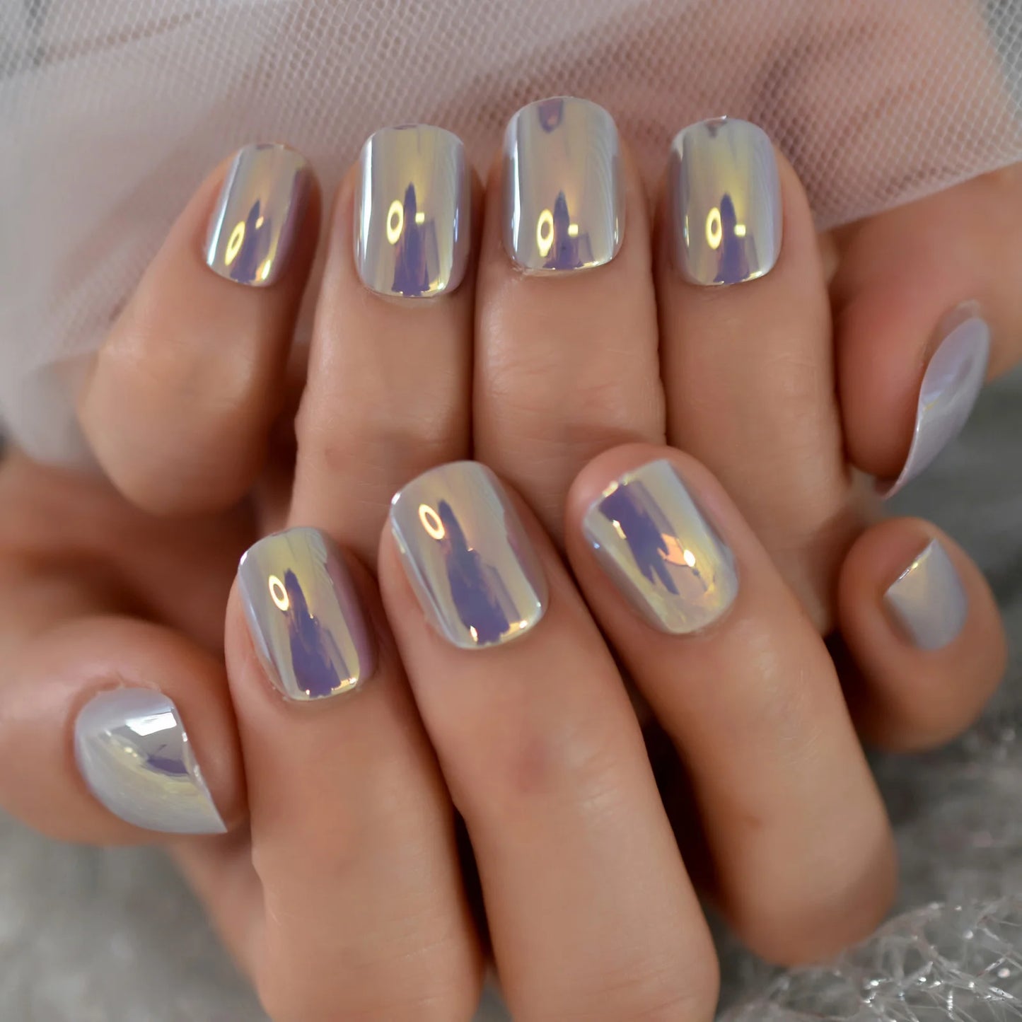 iMABC press on fake nails a great number of patterns hand art for women and girls come