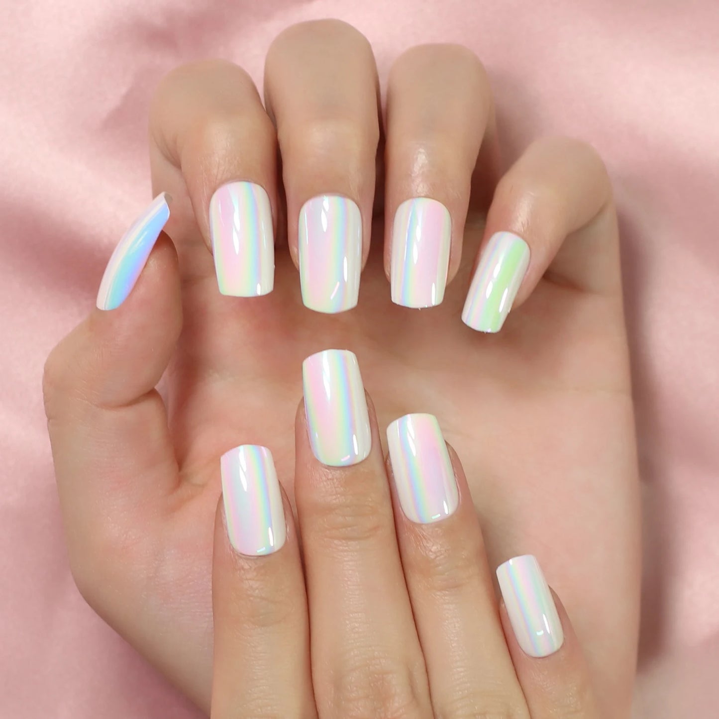 iMABC press on fake nails a great number of patterns hand art for women and girls come