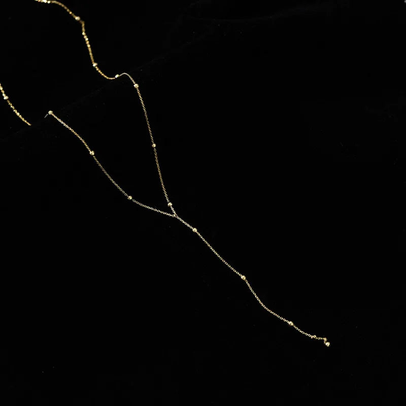 Women's Exquisite Charm Long Neck Chain Romantic Classic Elegant Style Jewelry Delicate Korean Fashion