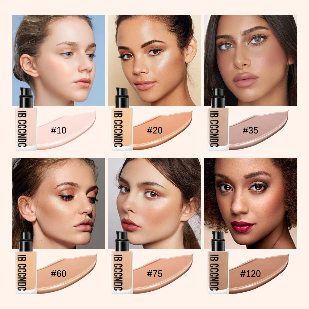 Make Up Foundation Cream for Face High Coverage Foundation Foundations Makeup Waterproof