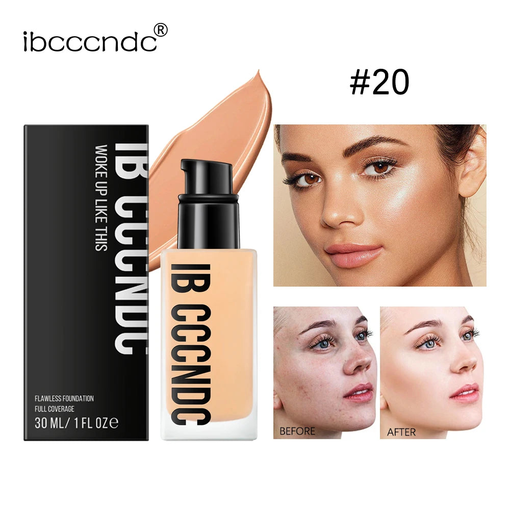Make Up Foundation Cream for Face High Coverage Foundation Foundations Makeup Waterproof