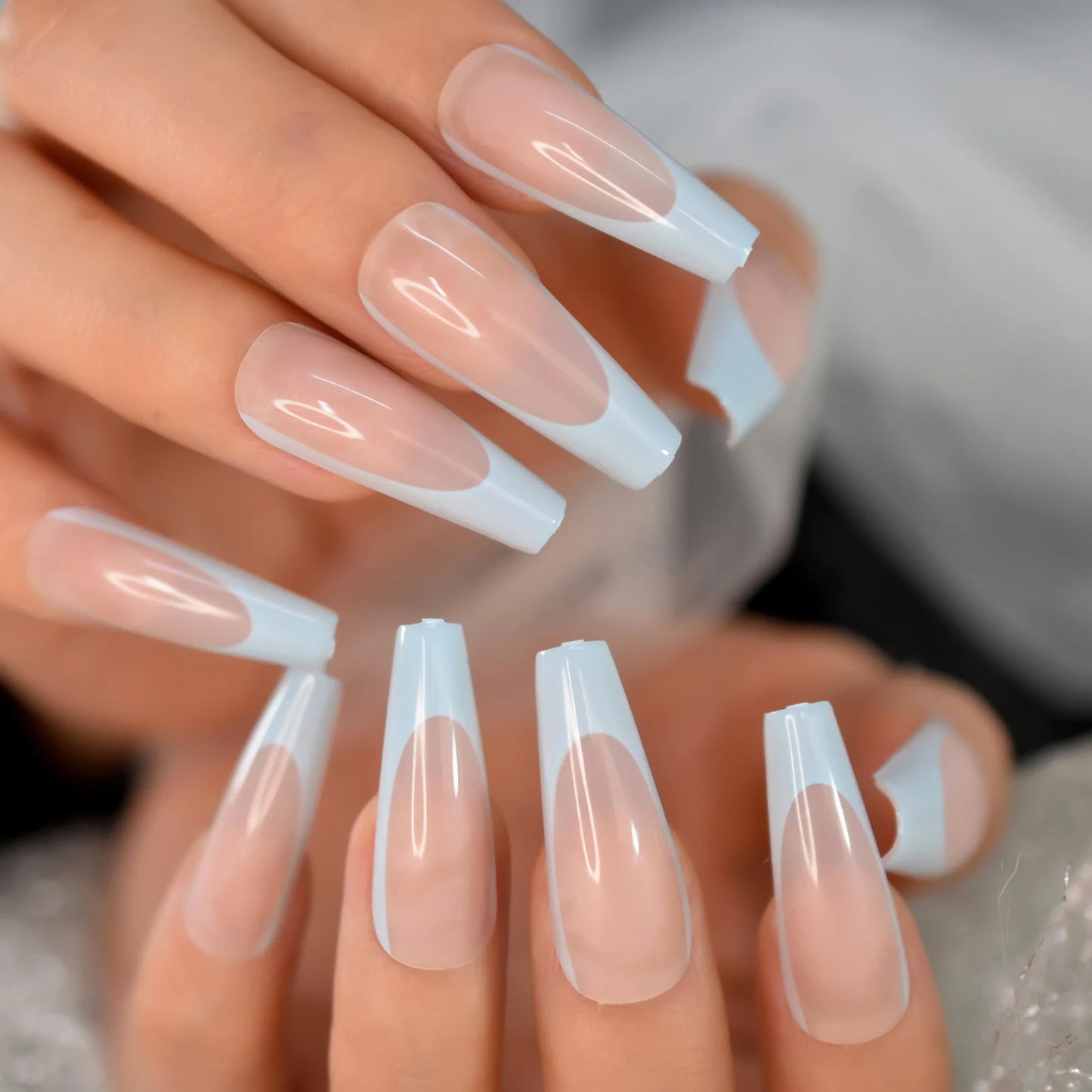 iMABC press on fake nails a great number of patterns hand art for women and girls come