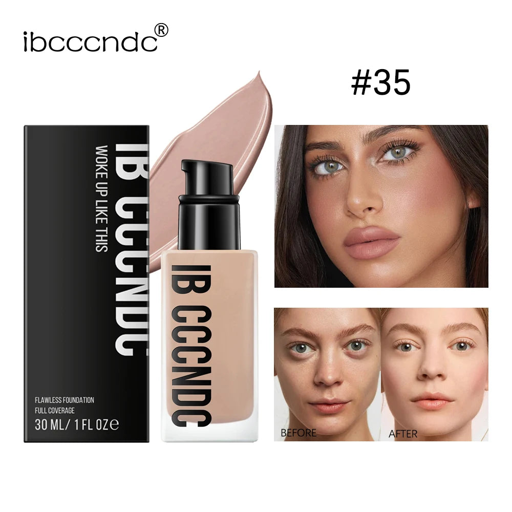 Make Up Foundation Cream for Face High Coverage Foundation Foundations Makeup Waterproof