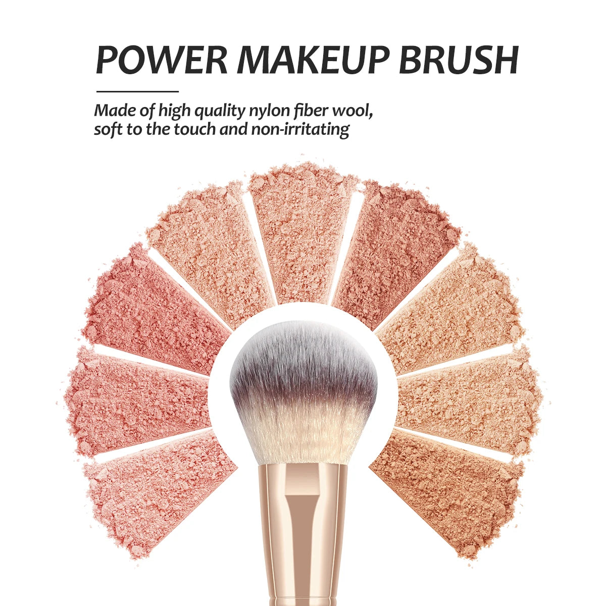 MAANGE 7pcs/set Makeup Brushes for Cosmetic Foundation Powder Concealer Blush Brush