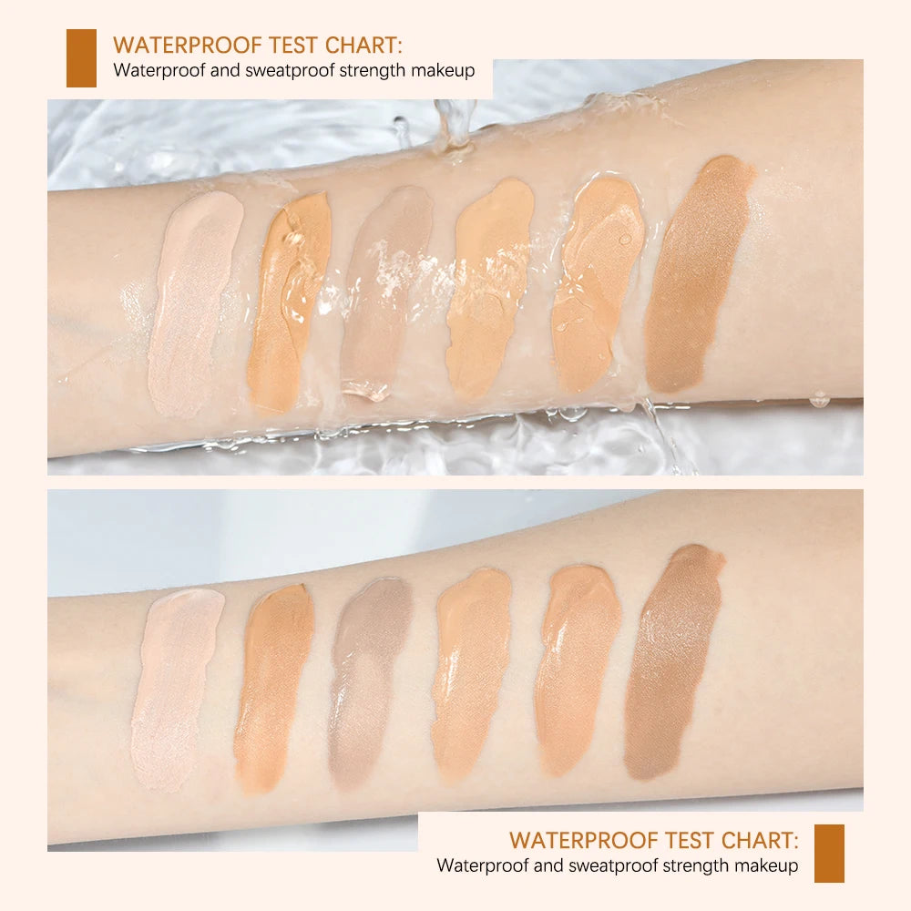 Make Up Foundation Cream for Face High Coverage Foundation Foundations Makeup Waterproof