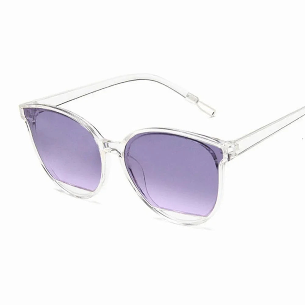 New Arrival 2025 Fashion Sunglasses Women Vintage Metal Mirror Classic Vintage Sun Glasses Female