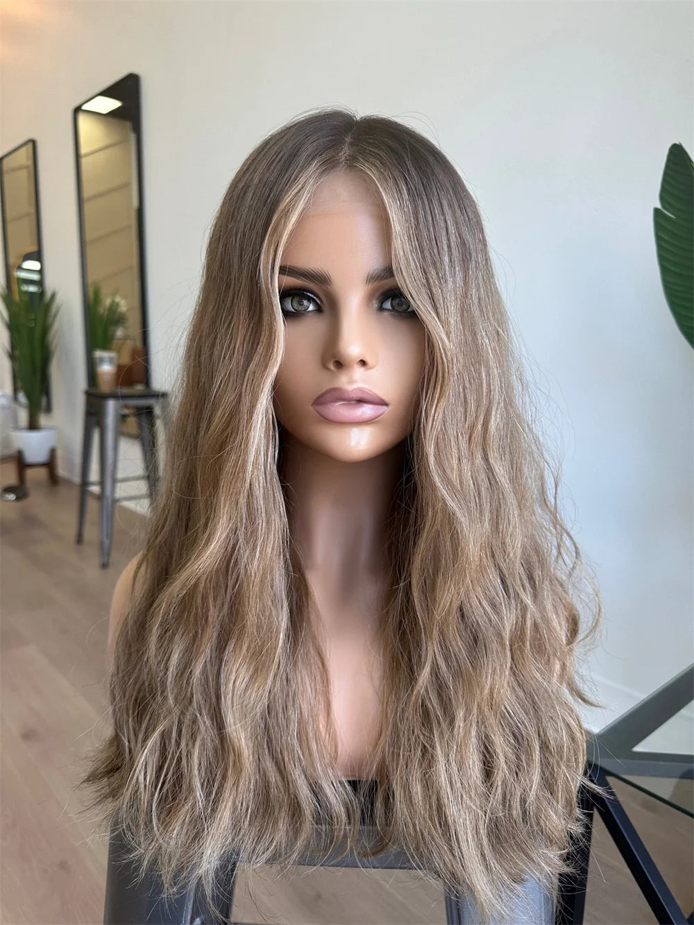 Auburn Brown Loose Deep Wavy Wig Lace Front Wigs 13x4 HD Natural Women Wig