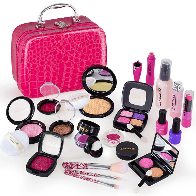 Kids Toys Simulation Cosmetics Set Pretend Makeup Toys Girls Play House Simulation Make up