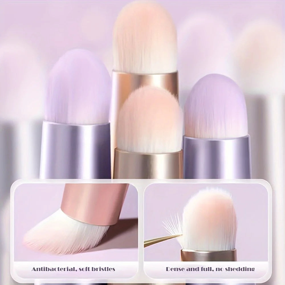 1 Lip Brush, Concealer Brush, Lip Gloss Brush, Concealer Brush With Cover, Makeup Tool Soft Brush