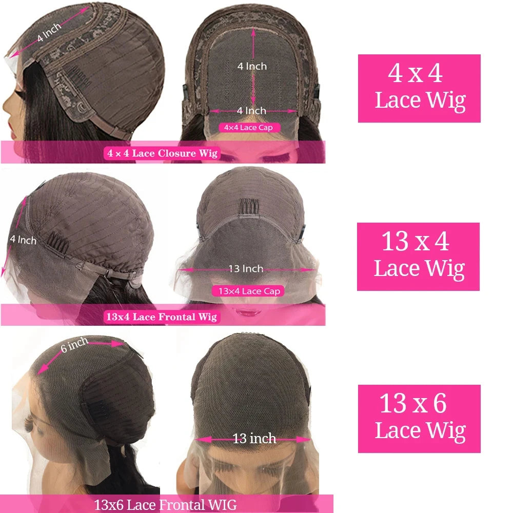 13x4 13x6 Deep Curly Lace Frontal Wig Transparent 99J Burgundy Curly Lace Front Wigs Red Colored HD Deep Wave Human Hair Wigs
