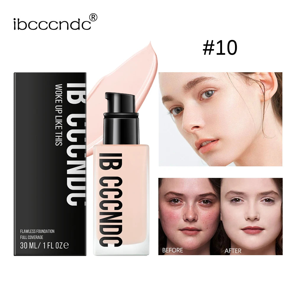Make Up Foundation Cream for Face High Coverage Foundation Foundations Makeup Waterproof