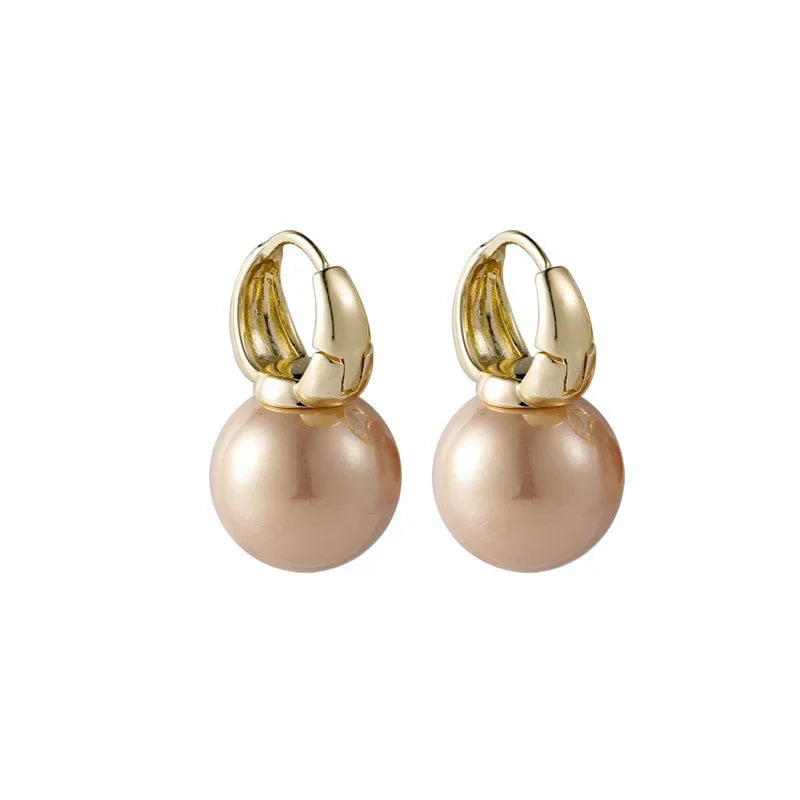 Fashion Wedding Jewelry Earrings, Silver Pearl Earrings, Minimalist Style, Women's Earrings, The First Choice For Giving Gifts
