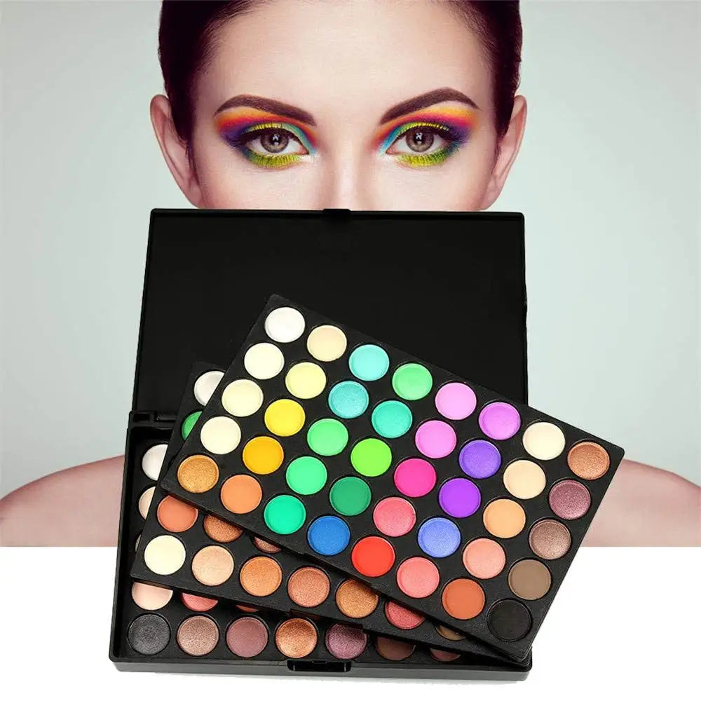 120 Color Eye Makeup Waterproof Make up Nude Eye Shadow Palette Glitter Matte Pigmented