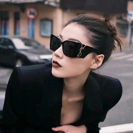 2025 Summer New Women's Sunglasses With Large Face And Slimming Sunscreen