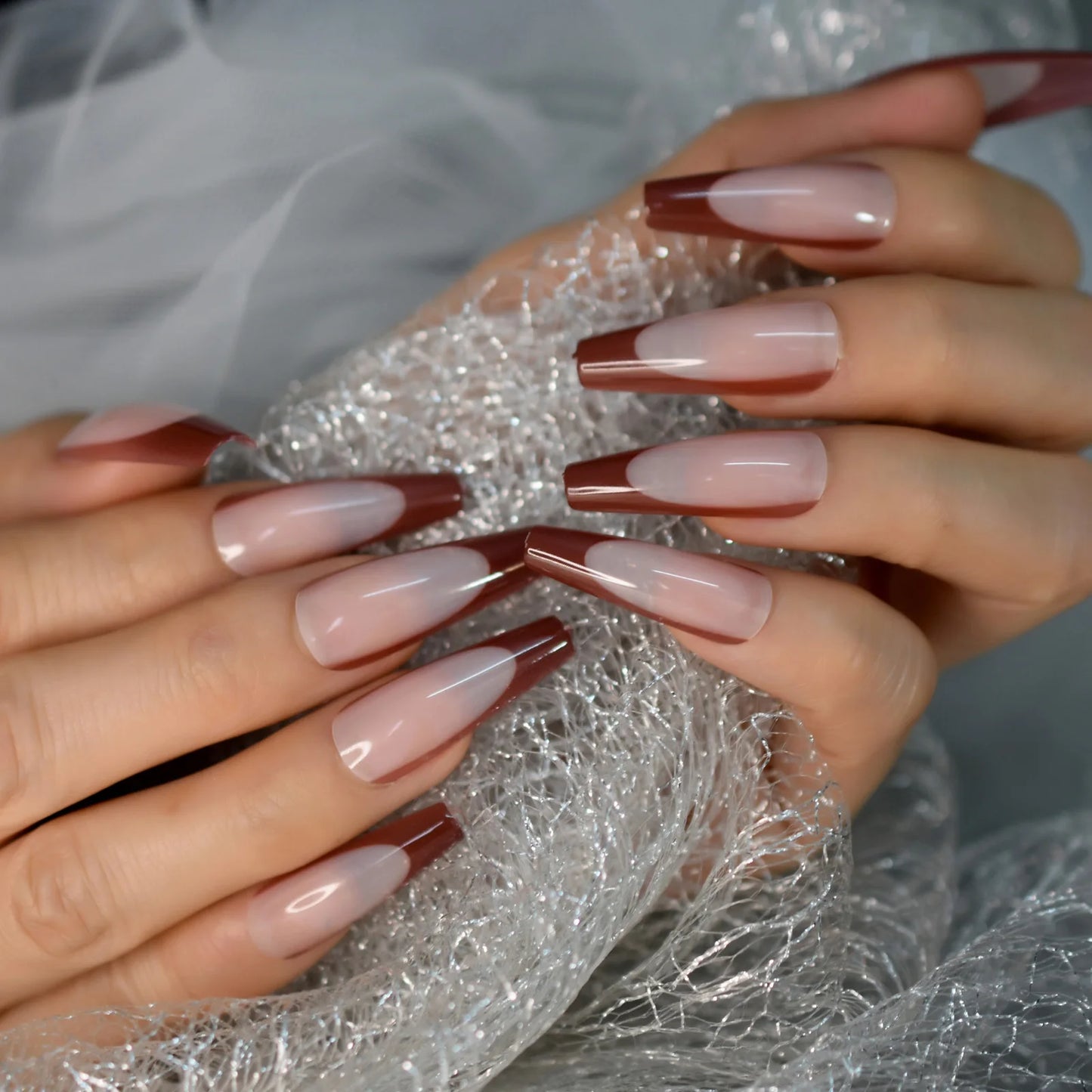 iMABC press on fake nails a great number of patterns hand art for women and girls come