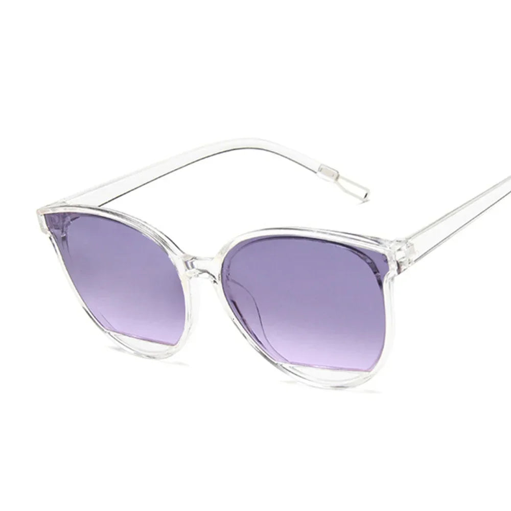 New Arrival 2025 Fashion Sunglasses Women Vintage Metal Mirror Classic Vintage Sun Glasses Female