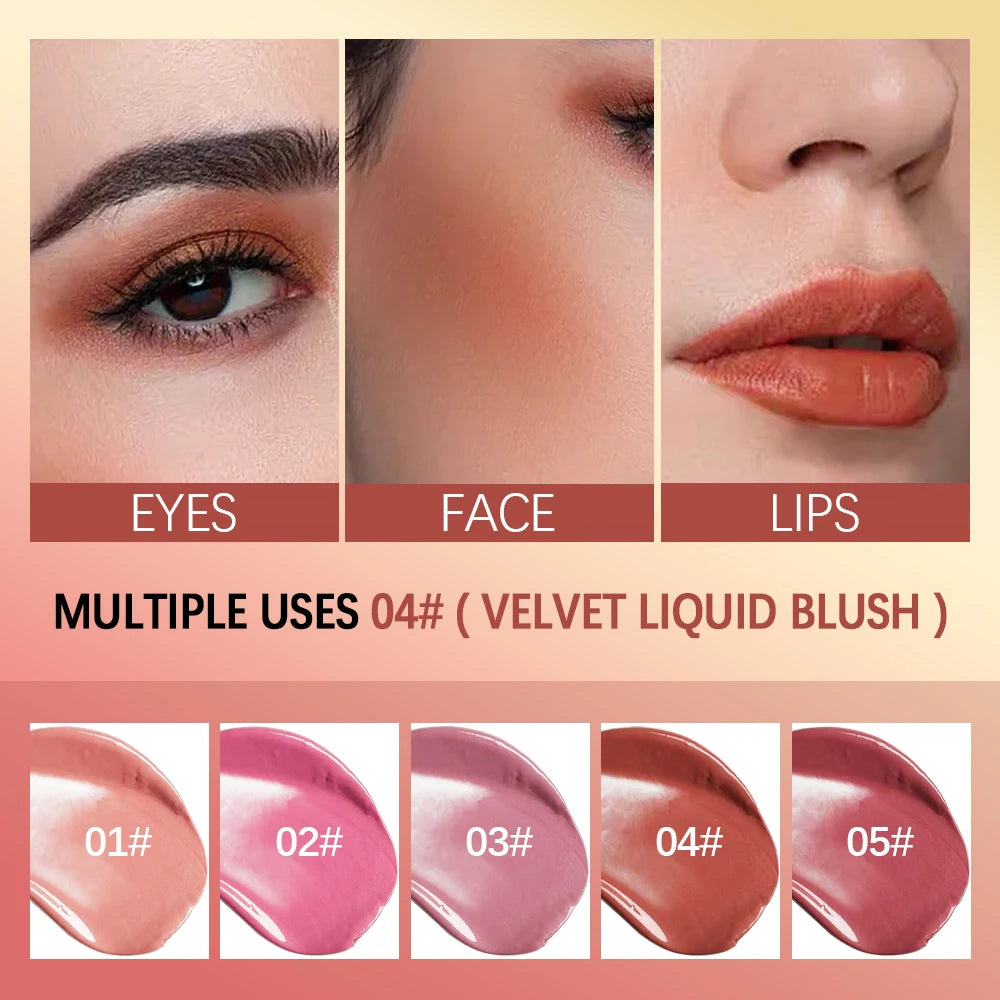 Blush Liquid Blusher Real Makeup Blush Matte Palette Blusher Cosmetics Products Liquid Cream Stick