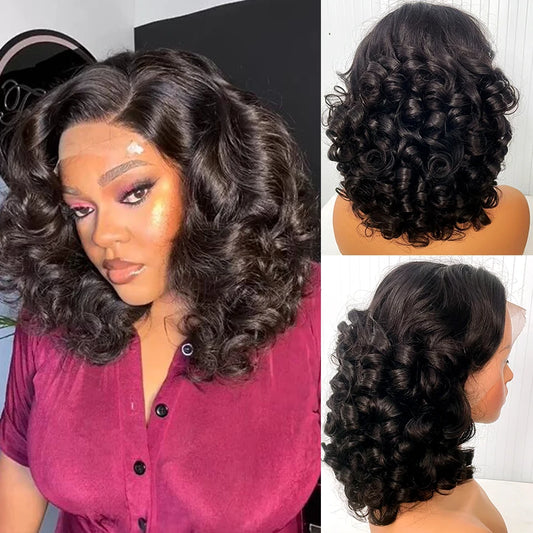 12A Raw Donor Human Hair Wigs 13x4 HD Lace Frontal 250% Density Unprocessed
