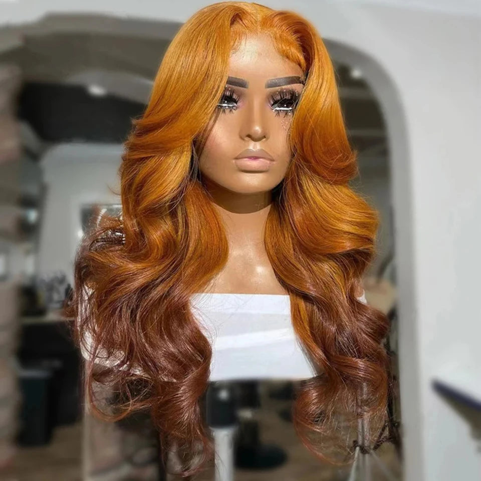 Colorful Human Hair Wigs Clearance Sale Limited Quantity Bleached Knots 13x4x1 Lace T Part Wigs