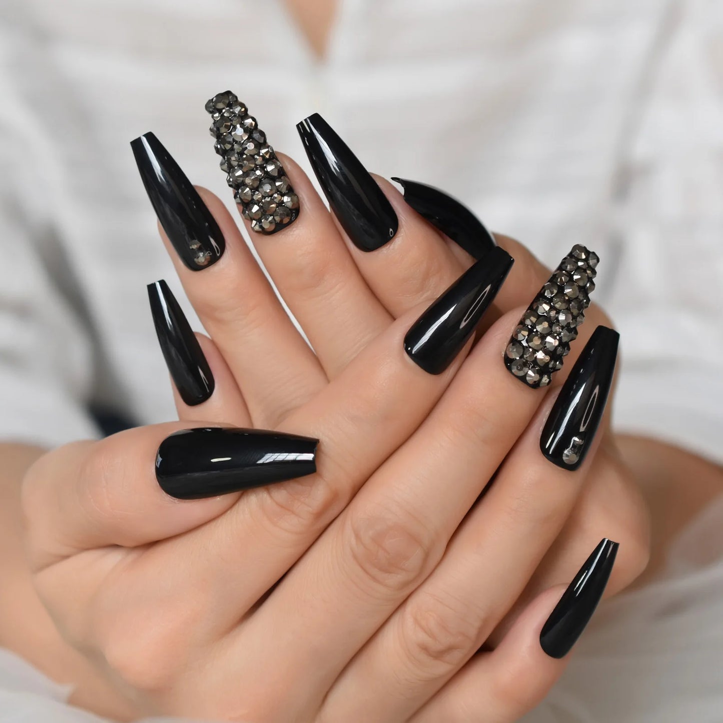 iMABC press on fake nails a great number of patterns hand art for women and girls come