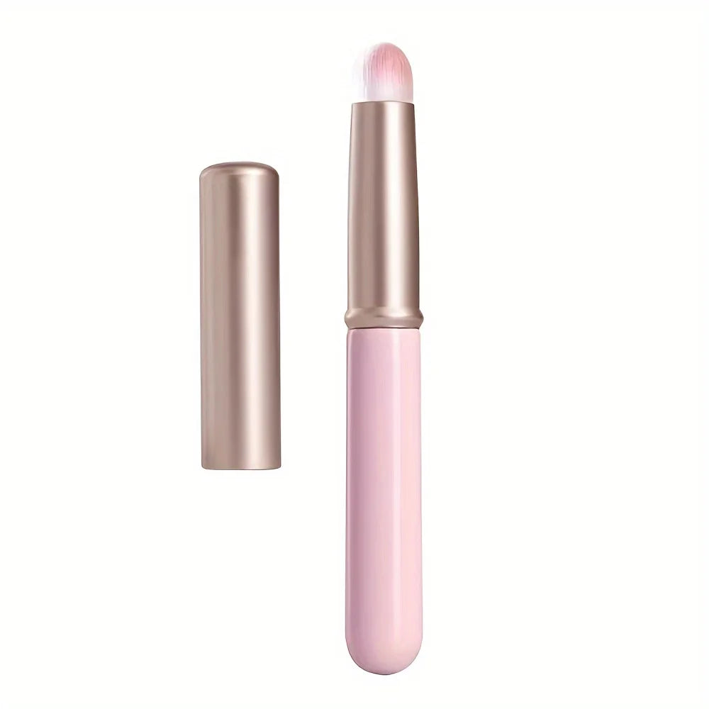 1 Lip Brush, Concealer Brush, Lip Gloss Brush, Concealer Brush With Cover, Makeup Tool Soft Brush