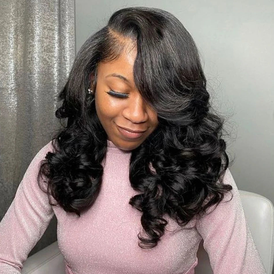 12A Raw Donor Human Hair Wigs 13x4 HD Lace Frontal 250% Density Unprocessed