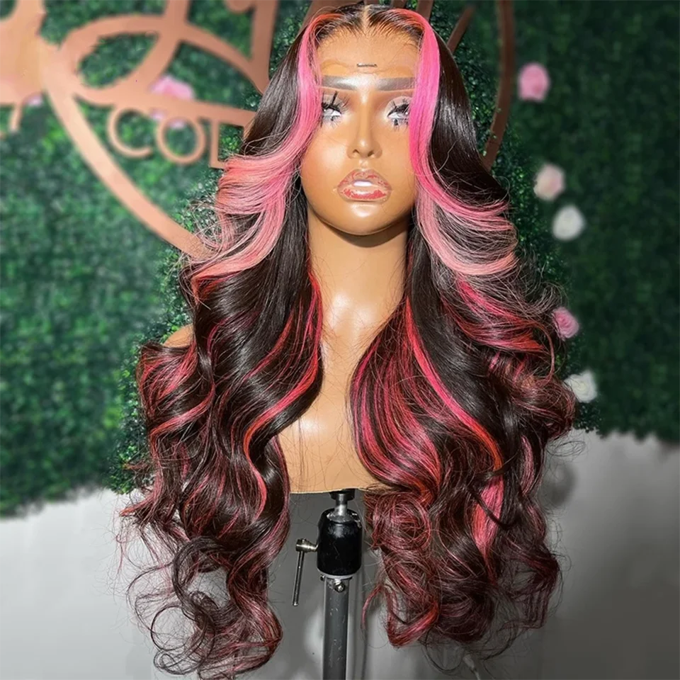 Colorful Human Hair Wigs Clearance Sale Limited Quantity Bleached Knots 13x4x1 Lace T Part Wigs