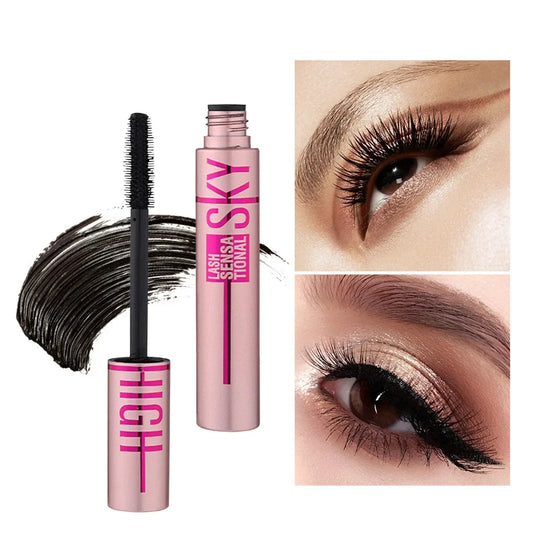 Eyelashes Lengthening Mascara Long Lasting Waterproof Women Korean Silky