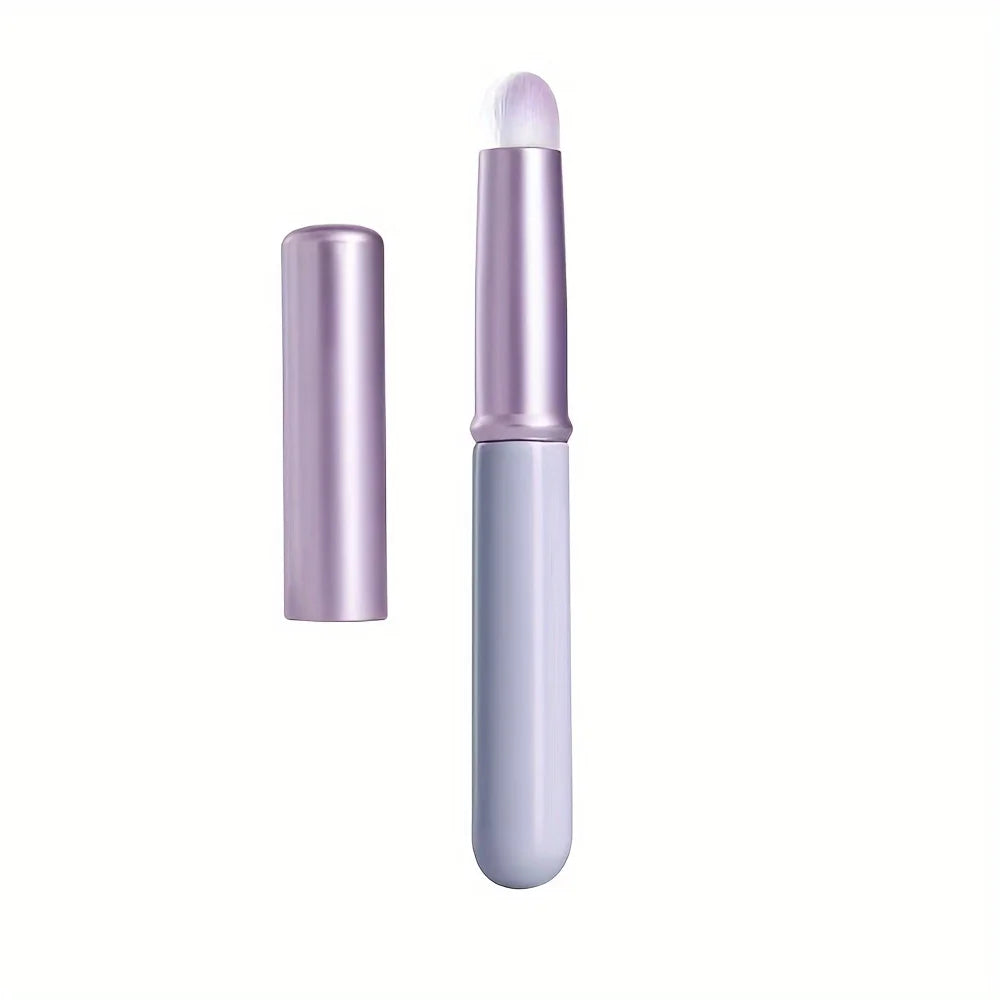 1 Lip Brush, Concealer Brush, Lip Gloss Brush, Concealer Brush With Cover, Makeup Tool Soft Brush