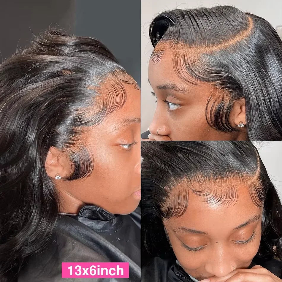250% 30 46Inch 13x6 Hd Lace Frontal Wig 100% Real Remy Brazilian Human Hair 13x4 Body Wave Lace Front Human Hair Wigs For Women