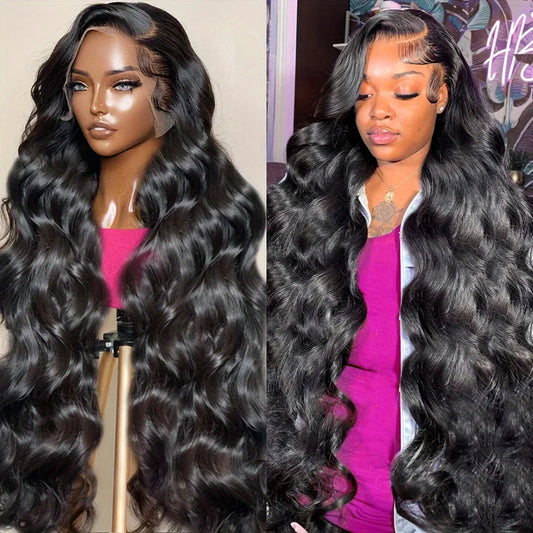 4x4 Closure lace frontal wig Brazilian 100% human hair Body wave 30 inch lace front for Women Choice 5x5 Closure Water Wave Wig