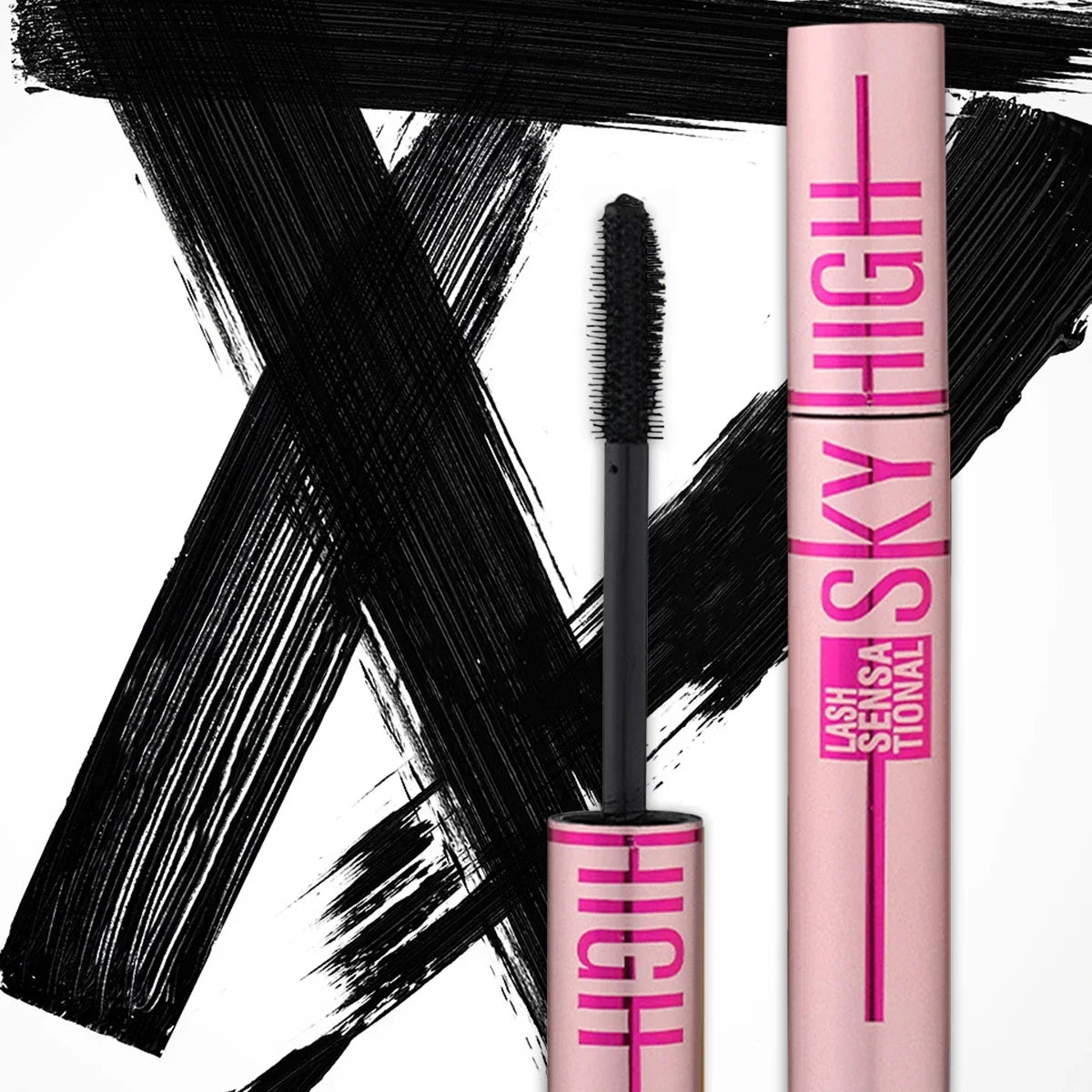 Eyelashes Lengthening Mascara Long Lasting Waterproof Women Korean Silky